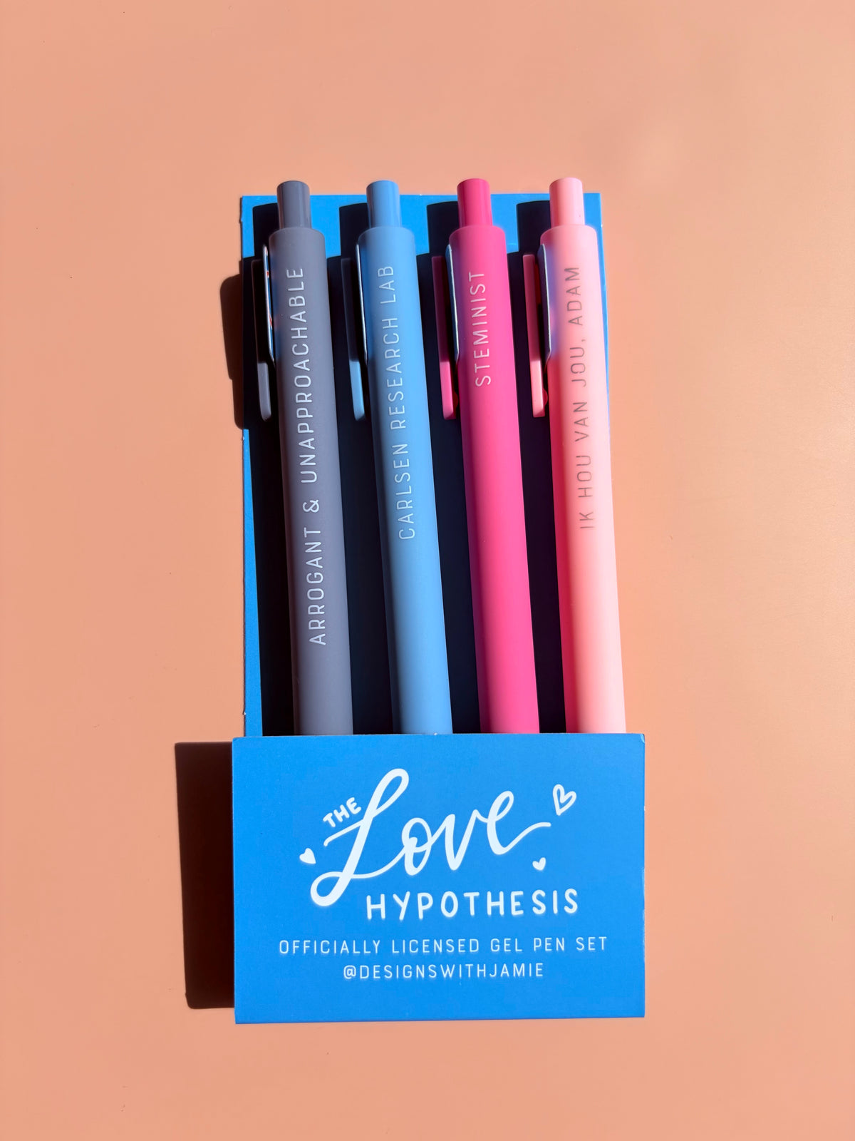 Ali Hazelwood The Love Hypothesis Jotter Pen Set