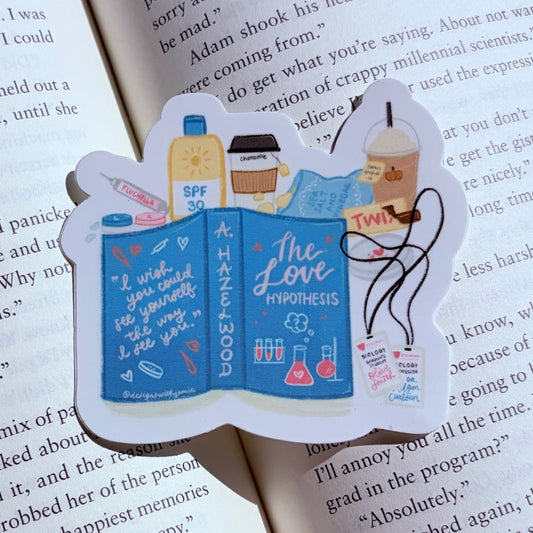 Ali Hazelwood The Love Hypothesis Olive's Desk Sticker