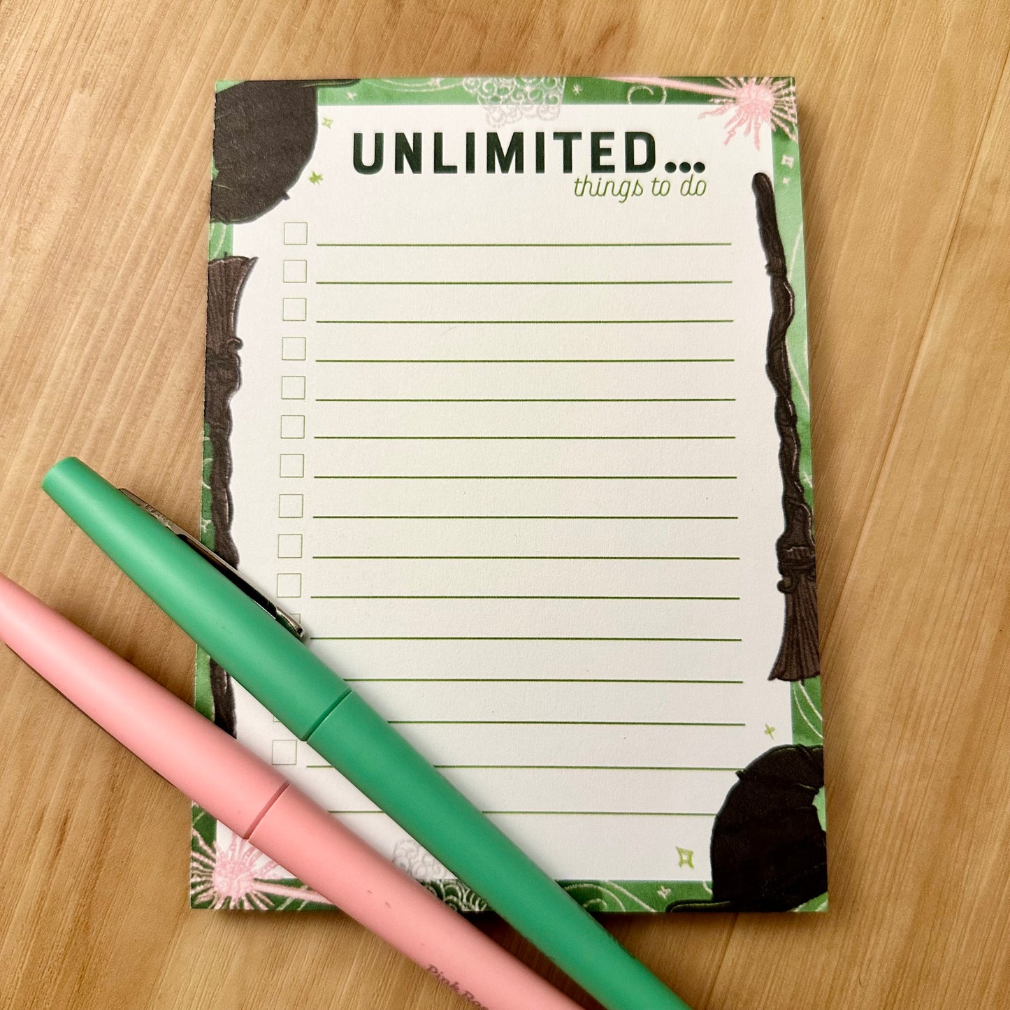 Unlimited Things to Do Notepad