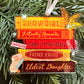 Shwgrl Book Christmas Ornament