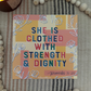 Clothed with Strength & Dignity Print