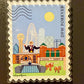 Dallas Fort Worth Texas Magnet