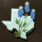 Texas Bluebonnet Magnet