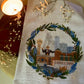 Dallas Wreath Tea Towel