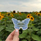 Bluebonnet Butterfly Sticker