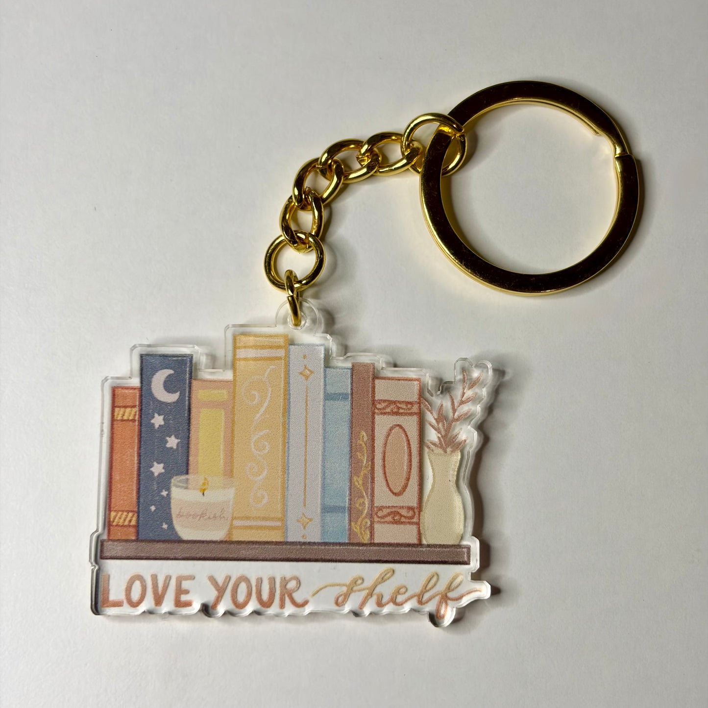 Love Your Shelf Keychain