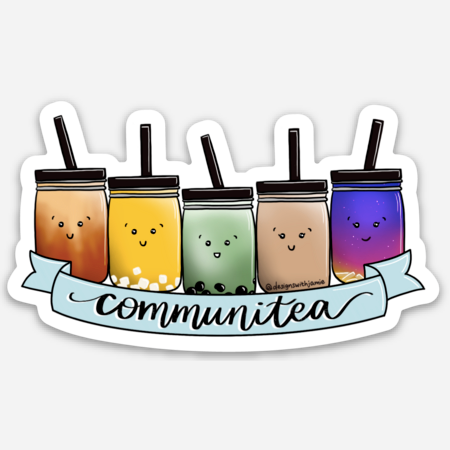 Communitea Sticker