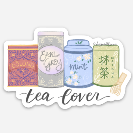 Tea Lover Sticker