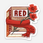 Red Books Sticker
