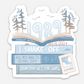 19 89 Book Sticker