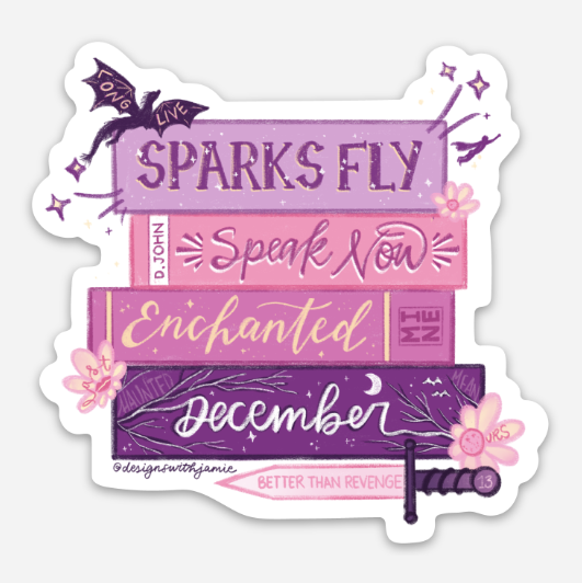 Taylor Swift Speak Now Album Eras Sticker