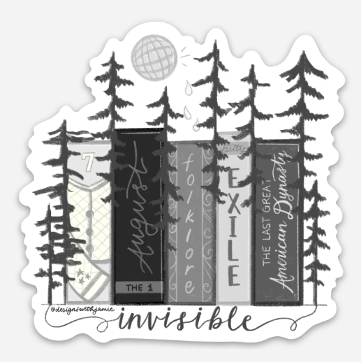 Taylor Swift Folklore Album Eras Sticker