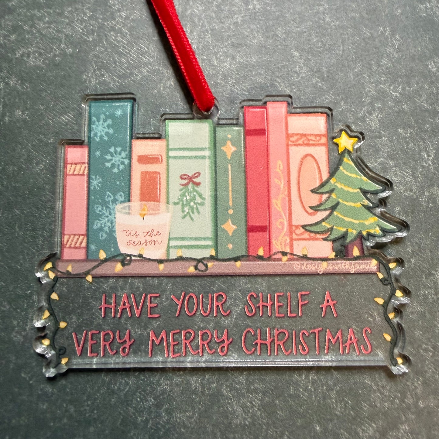 Have Your Shelf a Very Merry Christmas Ornament