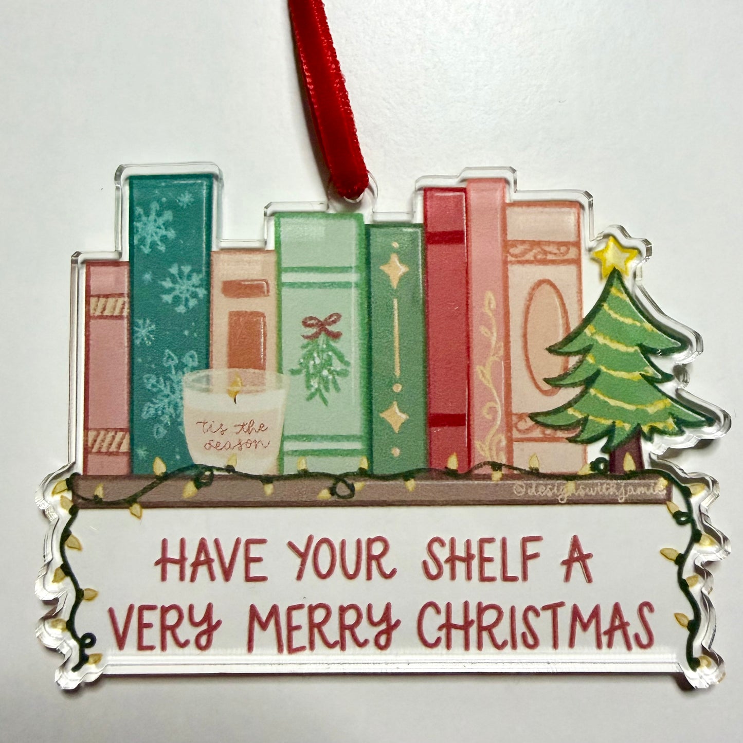 Have Your Shelf a Very Merry Christmas Ornament