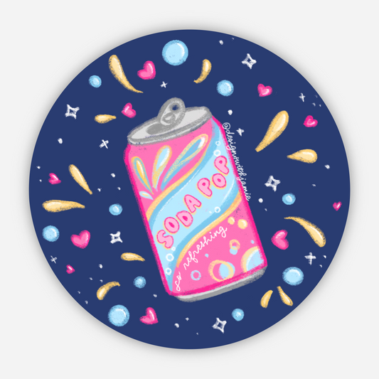 Soda Pop Sticker