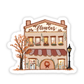 Fall Flower Shop Sticker