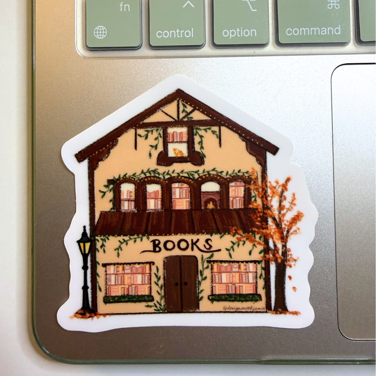 Fall Bookstore Sticker