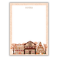 Cozy Fall Village Notepad