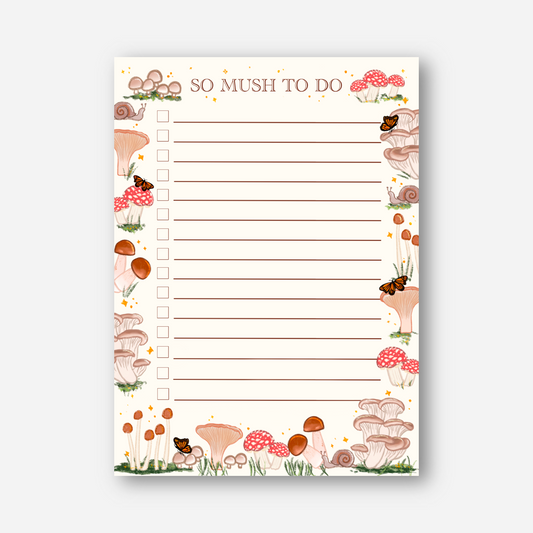 So Mush To Do Notepad