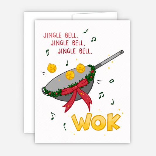 Jingle Bell Wok Card