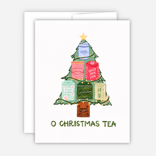 O Christmas Tea Card
