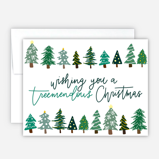 Have a Treemendous Christmas Card