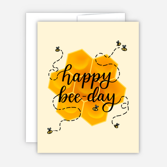 Happy Bee Day Card