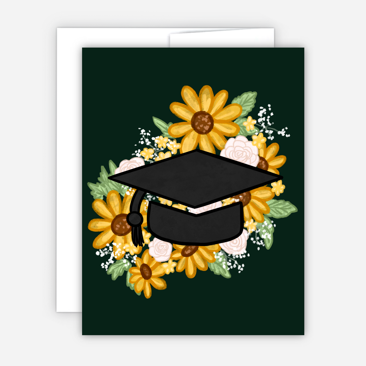 Sunflower Graduation Card