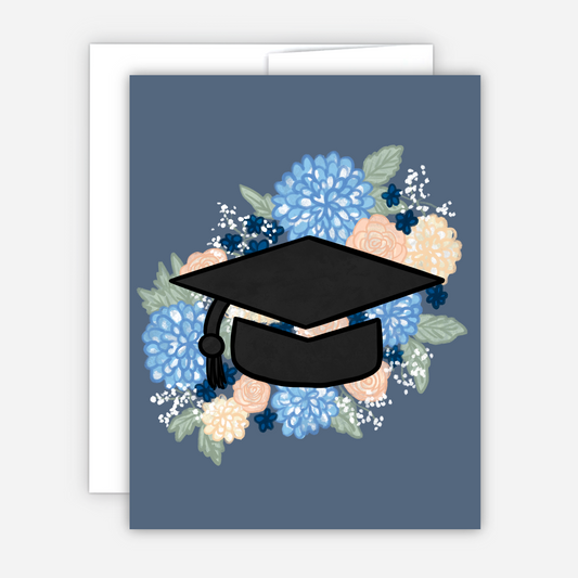 Floral Graduation Card