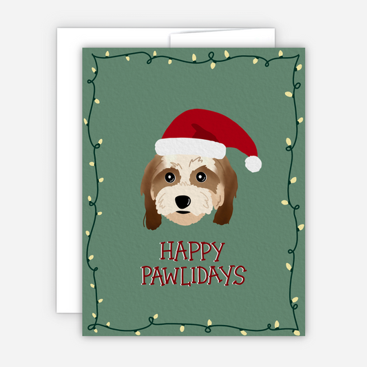 Happy Pawlidays Christmas Card