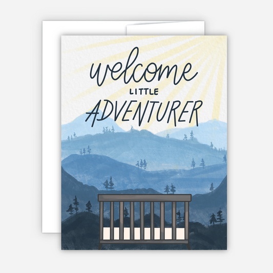 Welcome Little Adventurer Card