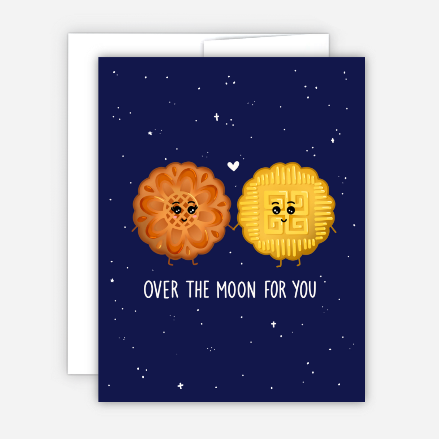 Mid Autumn Festival Over the Moon For You Card