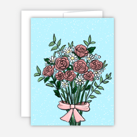 Flower Bouquet Card