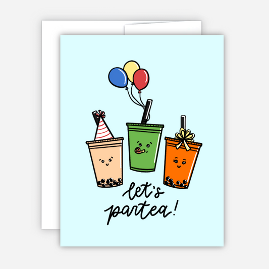 Let's Partea Boba Card