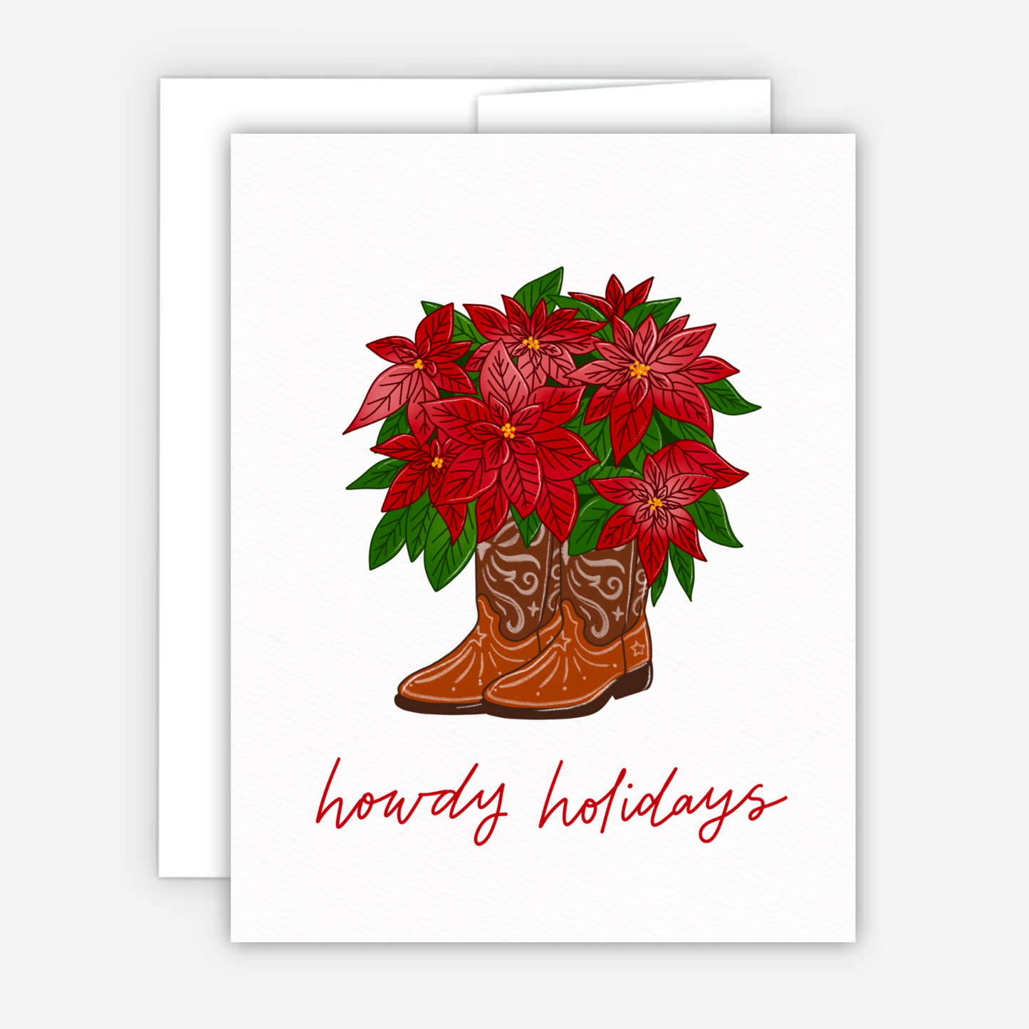 Howdy Holidays Christmas Card