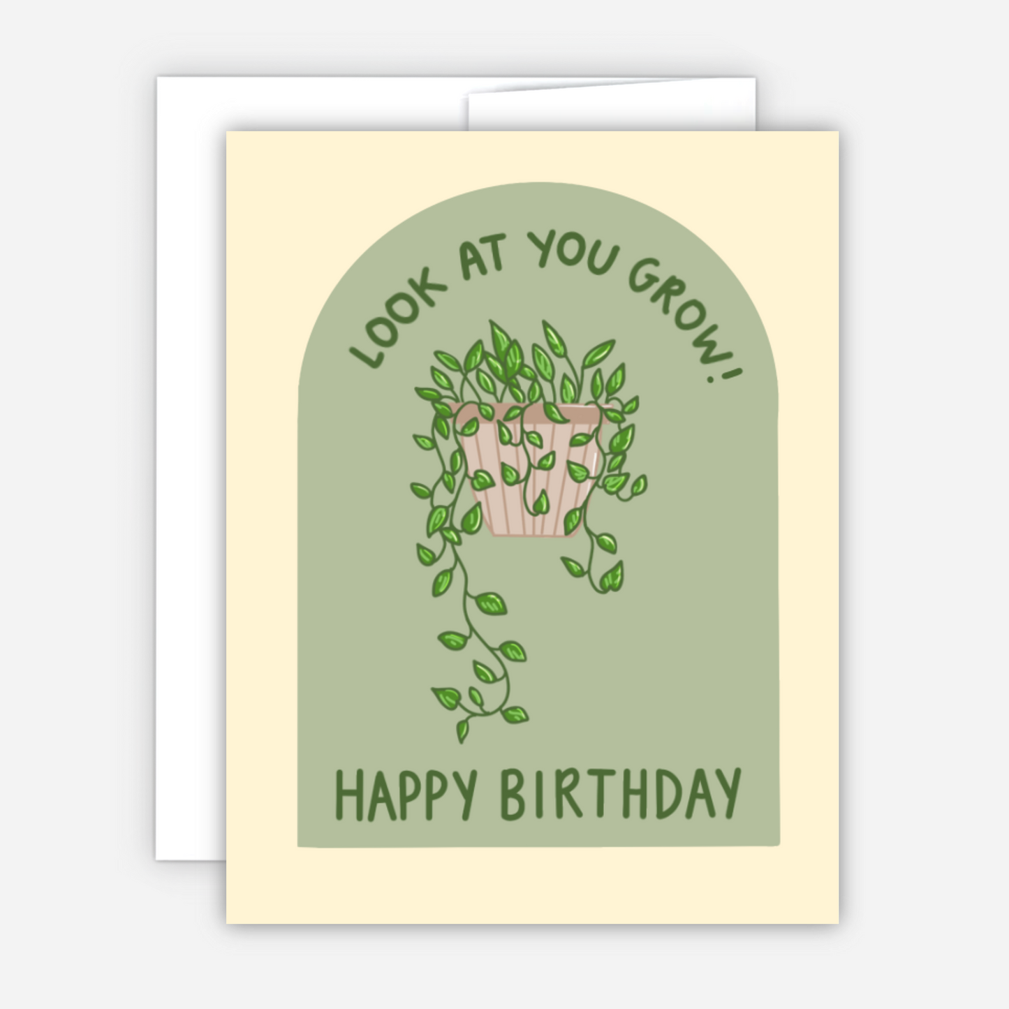 Look at You Grow Birthday Card