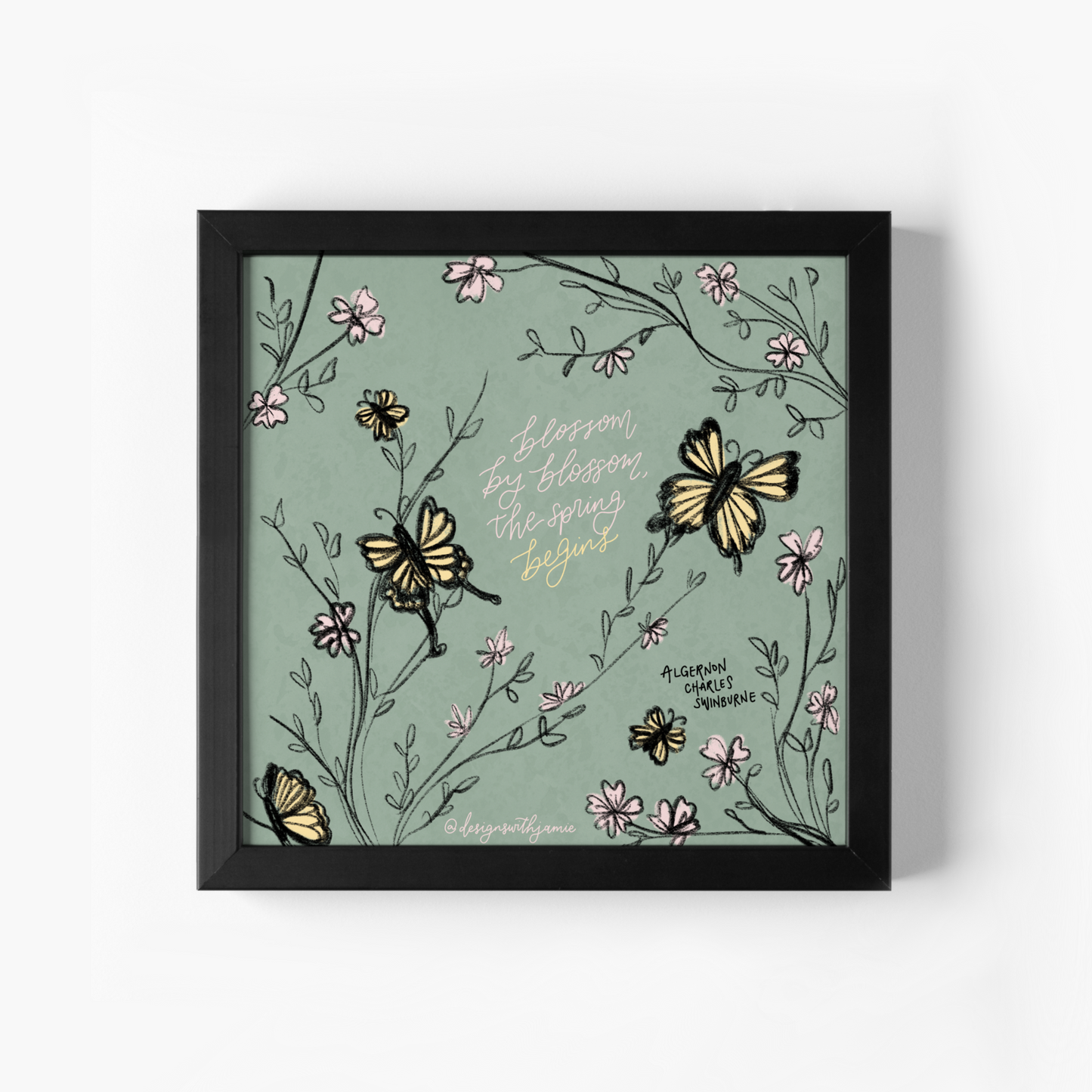 Blossom by Blossom, Spring Begins Print