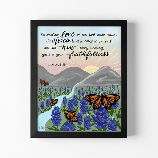 Great is Your Faithfulness Print