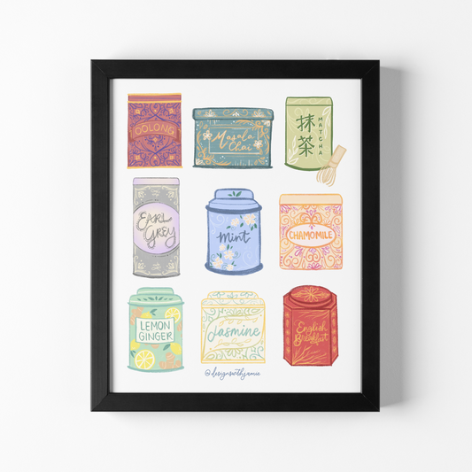 Tea Lover Print