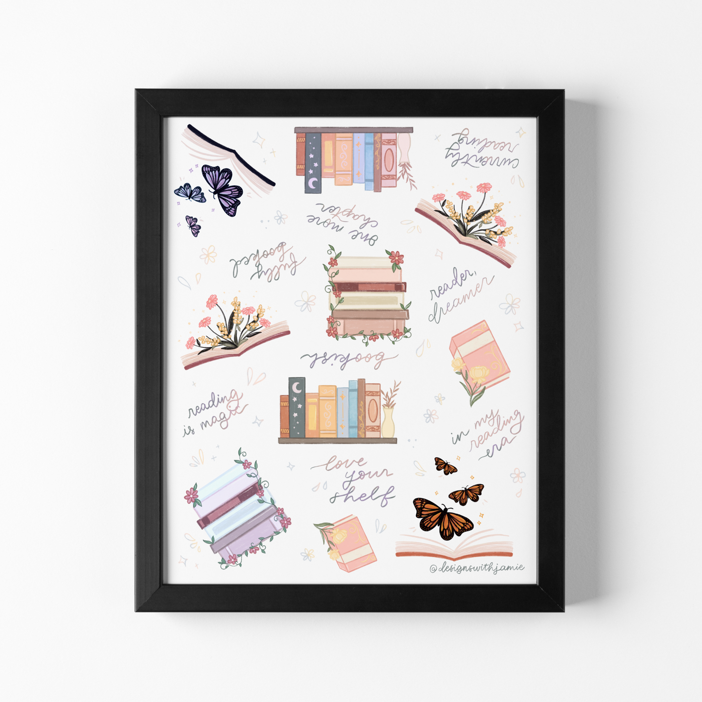 Book Lover Print