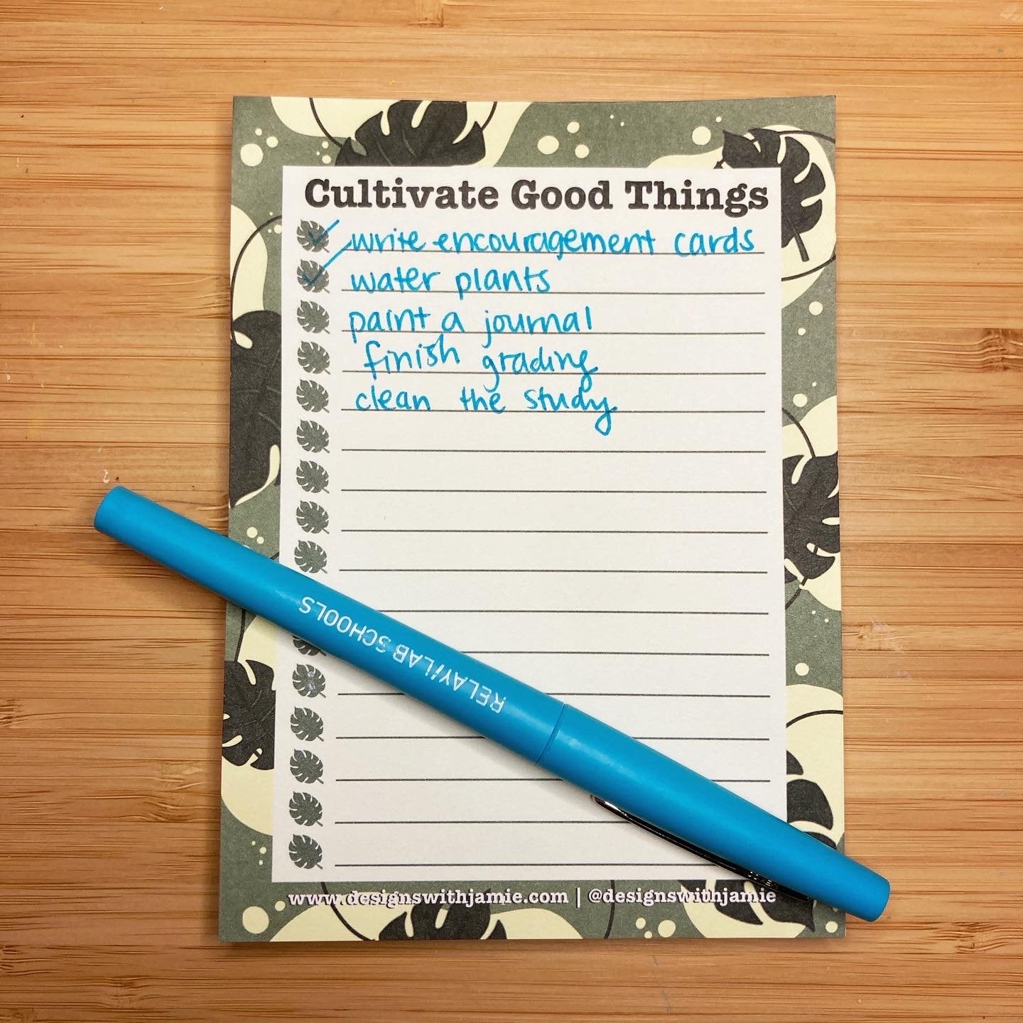 Cultivate Good Things Notepad