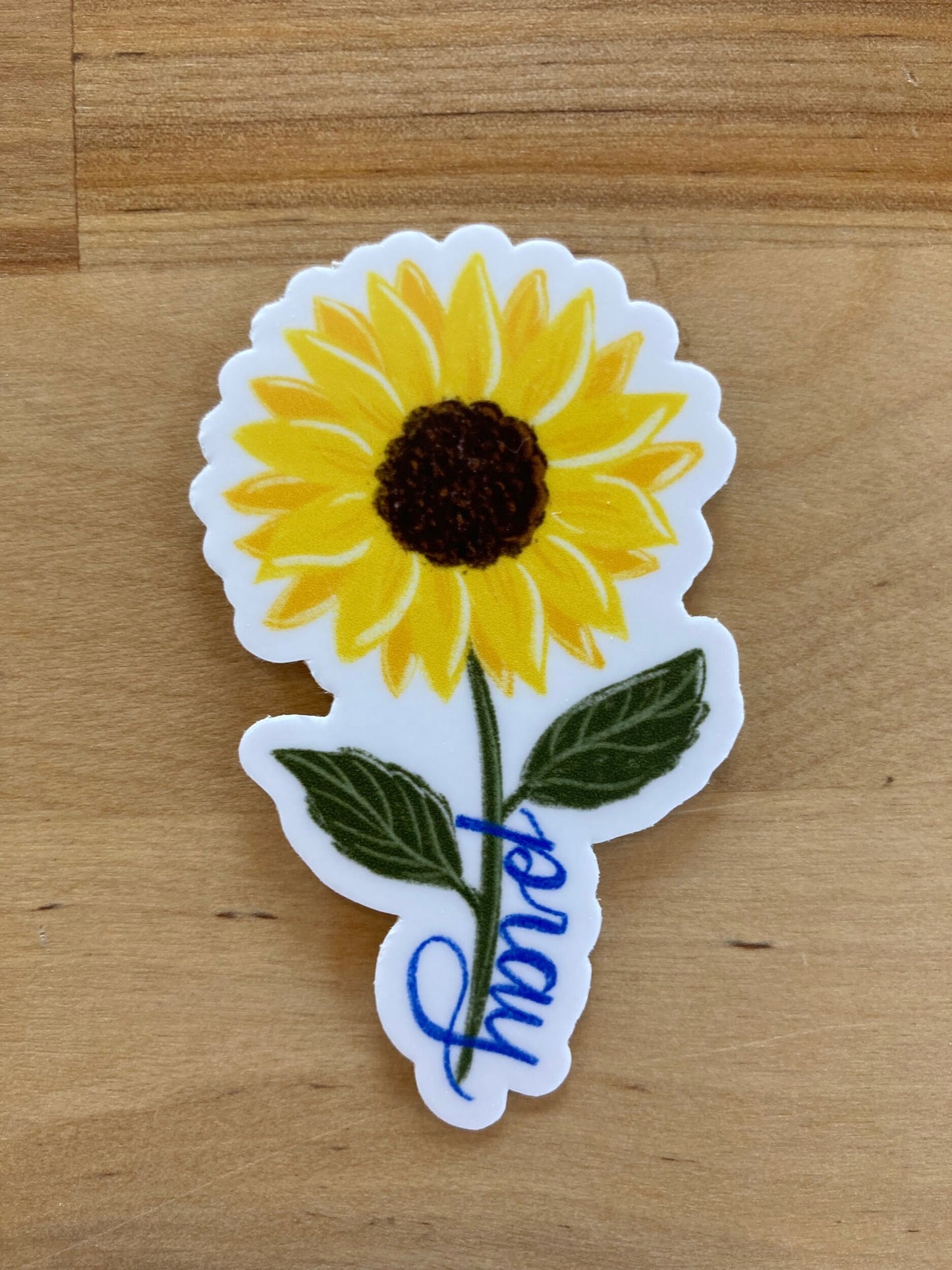 Sunflower Pray Sticker