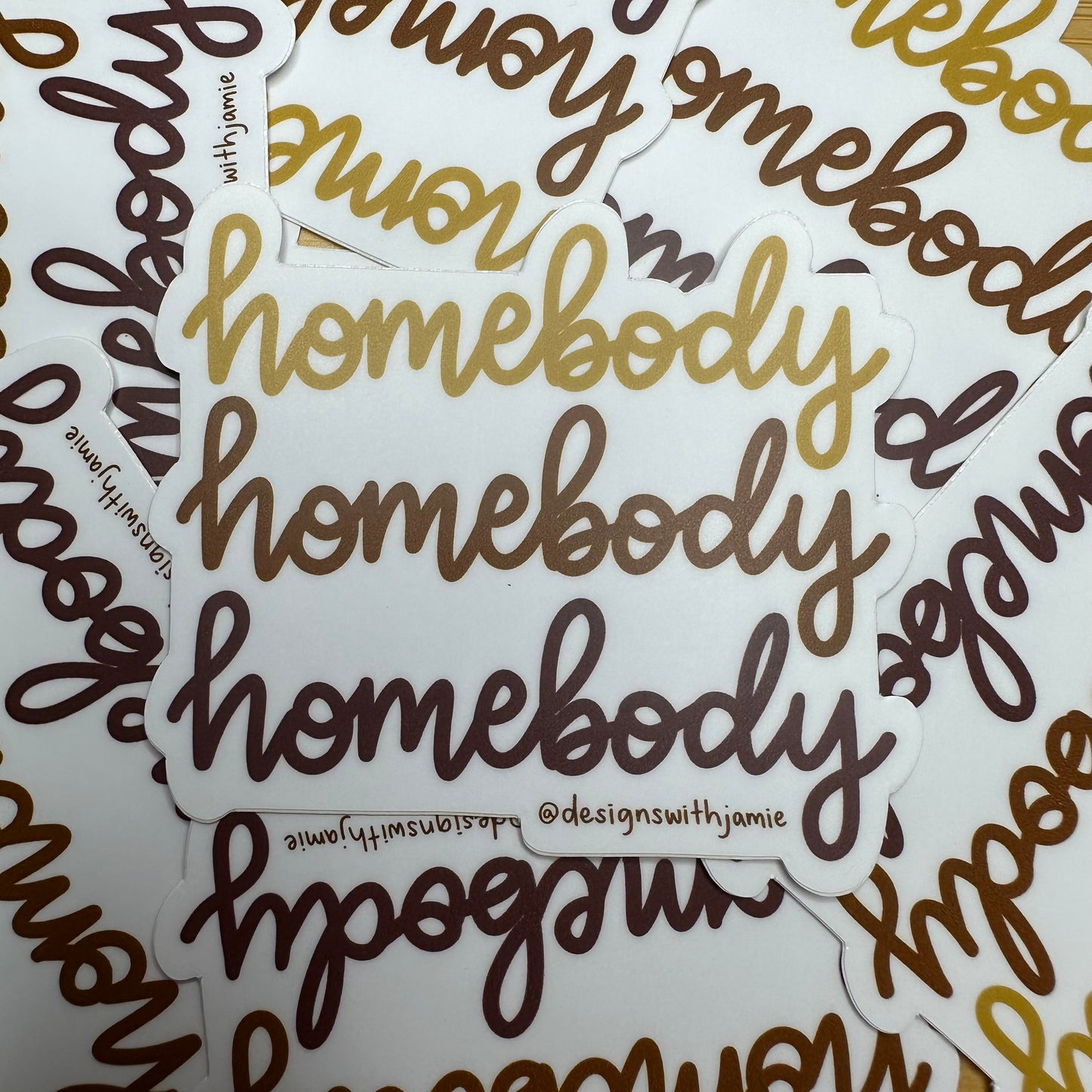 Homebody Sticker