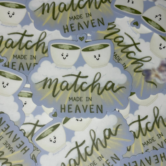 Matcha Made in Heaven Sticker