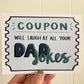 Dad Jokes Card