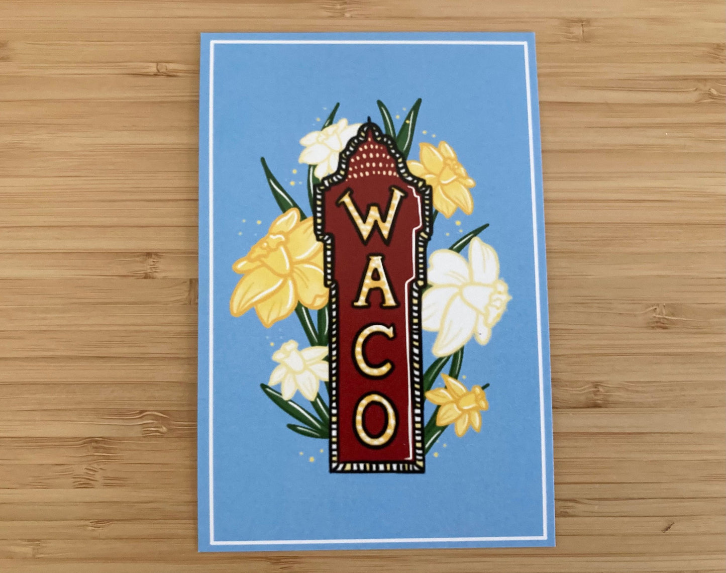 Waco Floral Landscape Postcards | Greetings from Waco