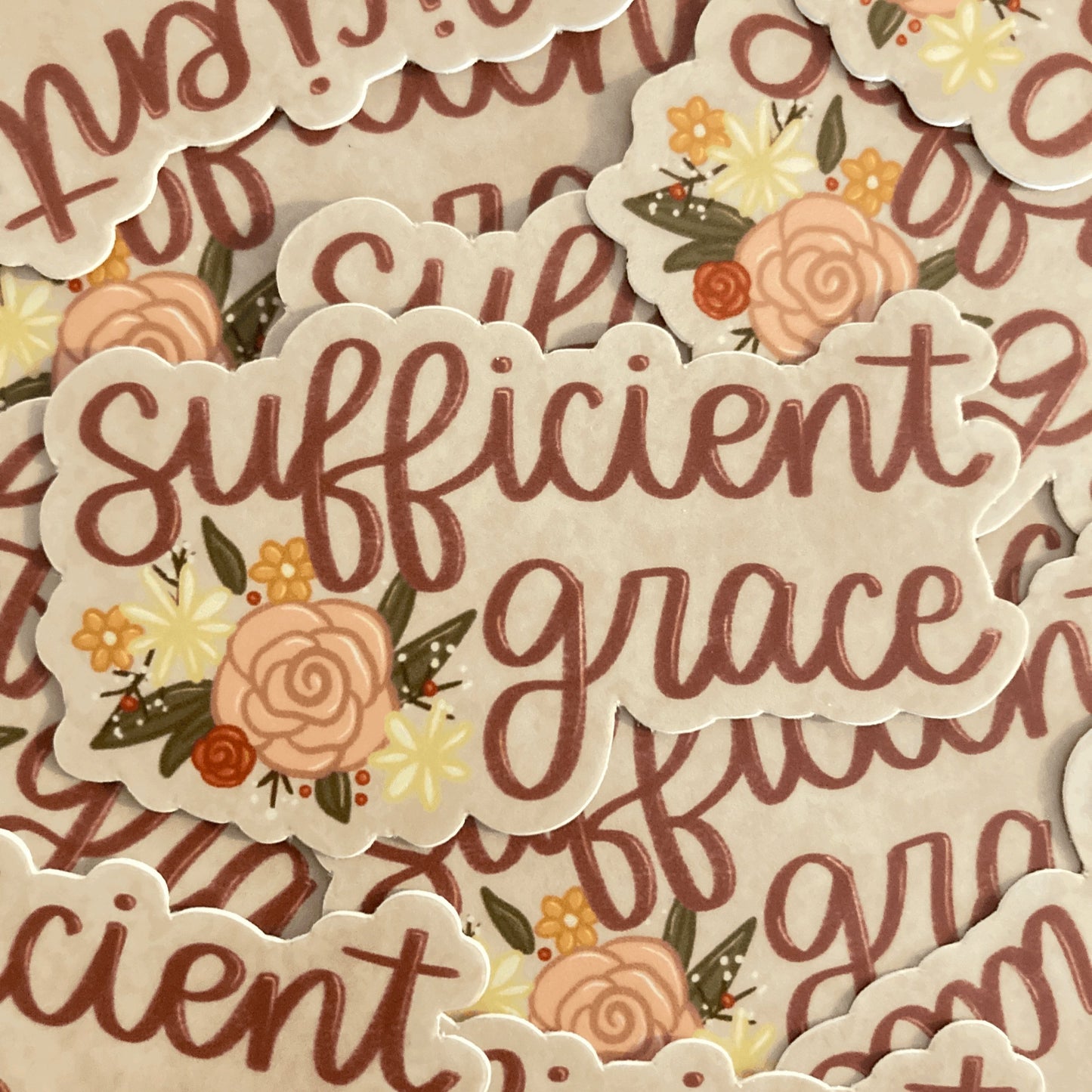 Sufficient Grace Sticker